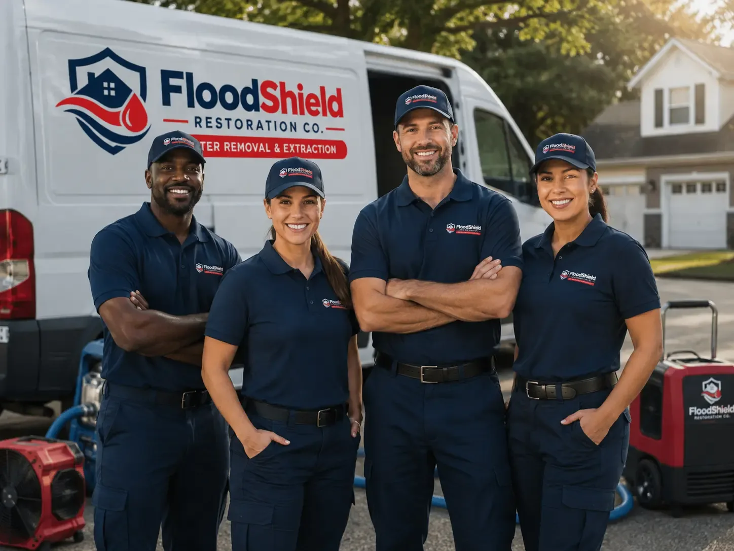 Flood Damage Restoration company in Kurtistown, HI
